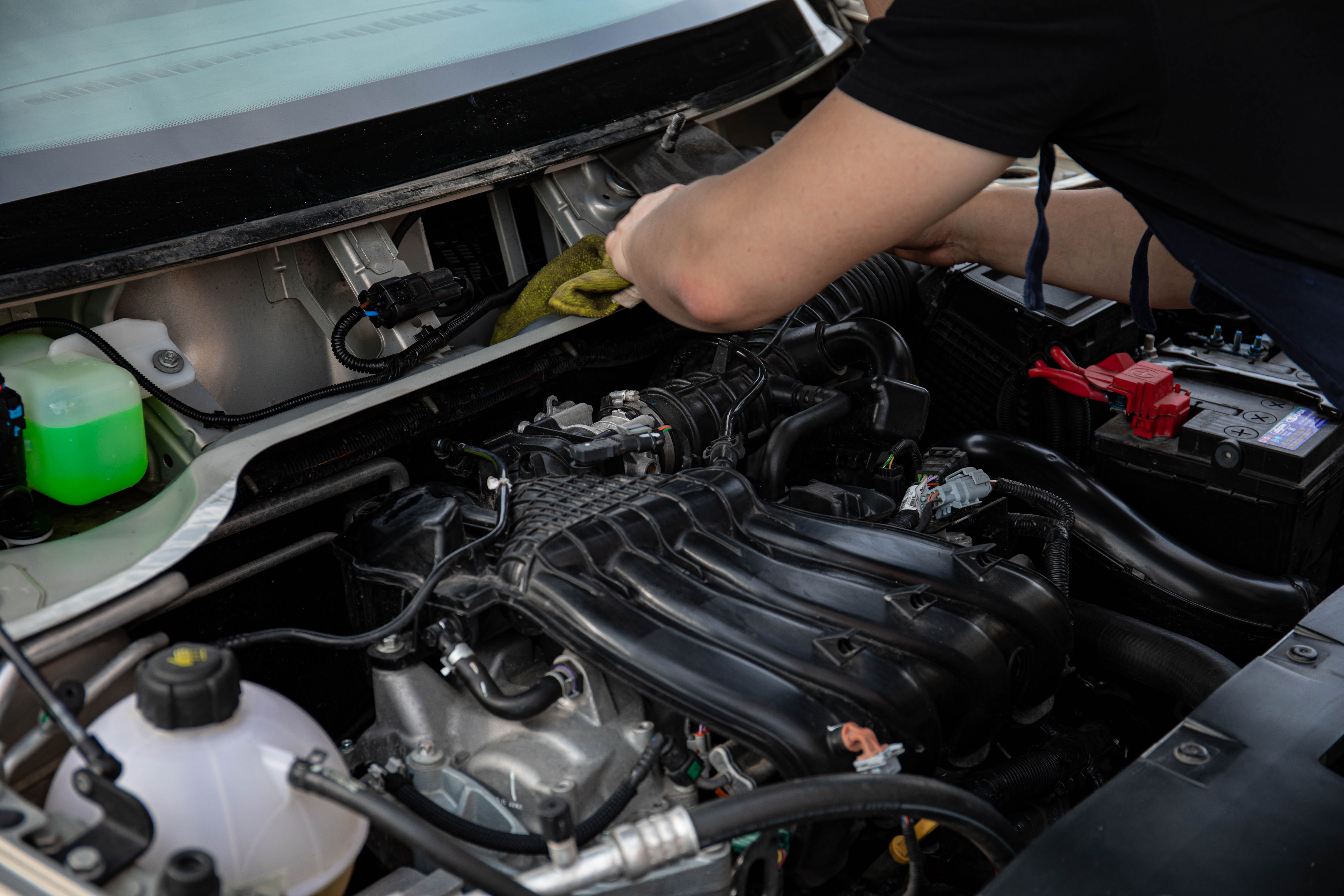 Engine Degreasing